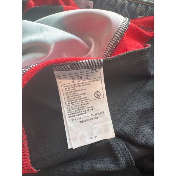 New United FC Adidas Jersey – Red & Black – XL Slim Fit - Picture 6 of 6